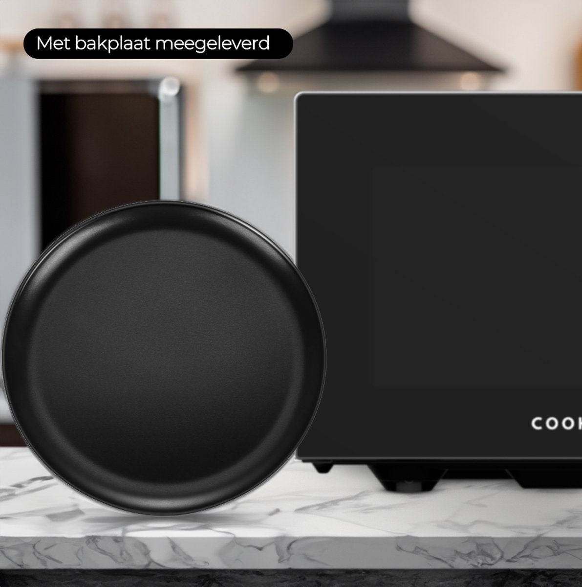 Combi Magnetron Vrijstaand 25L - Heteluchtoven en Grill