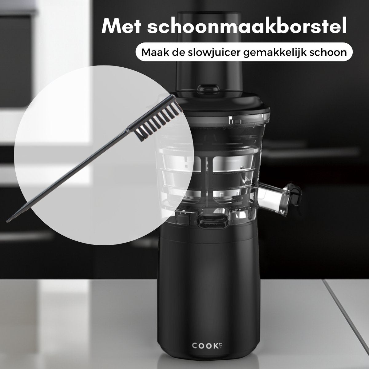 Slowjuicer - Anti Drup - 700ML - Juicer voor Fruit, Harde Groentes en Sorbets