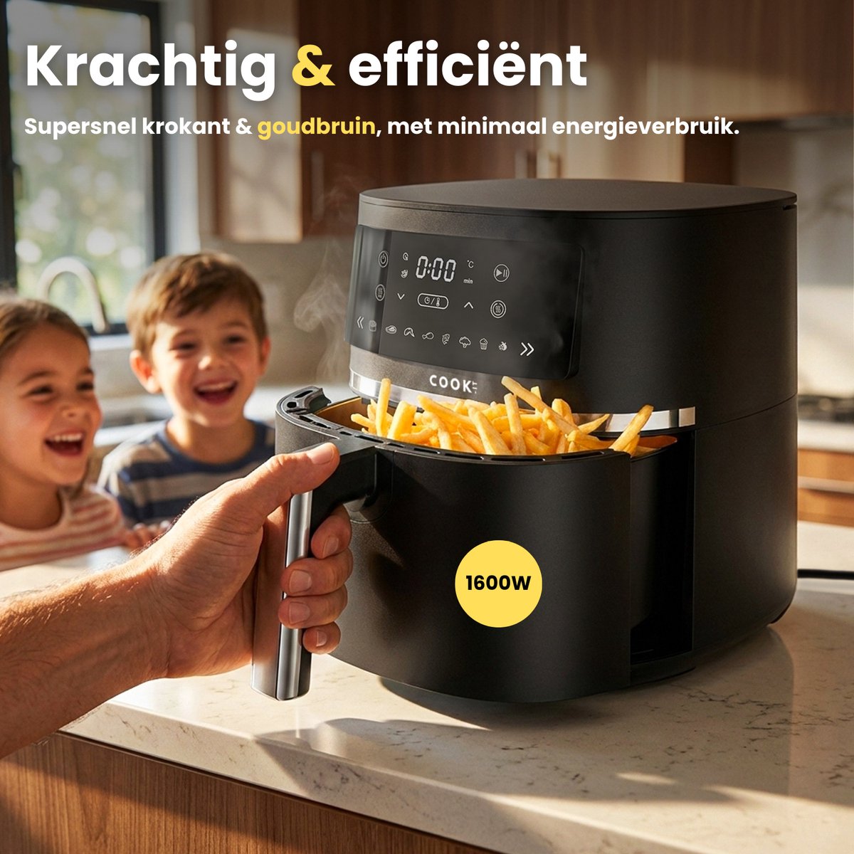 COOK-IT Airfryer 6L XL