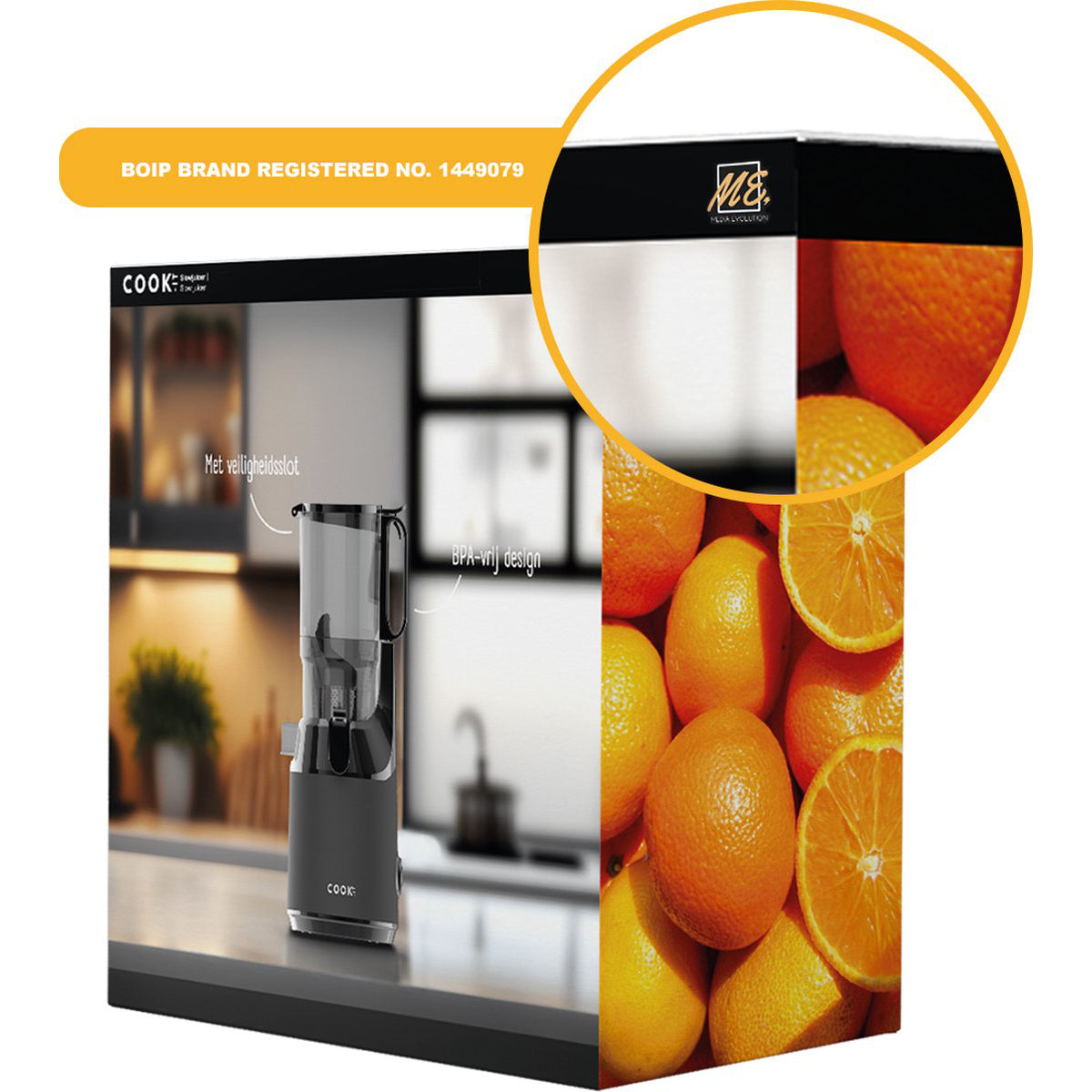 Slowjuicer XL - Anti Drup - Anti Oxidatie - Extra Sterk - XL Trechter