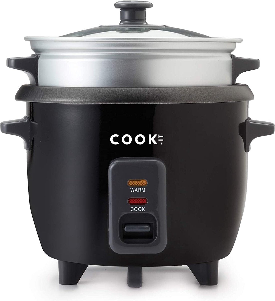 COOK-IT Rijstkoker met Stomer 1.5L - Rijst voor het hele gezin!