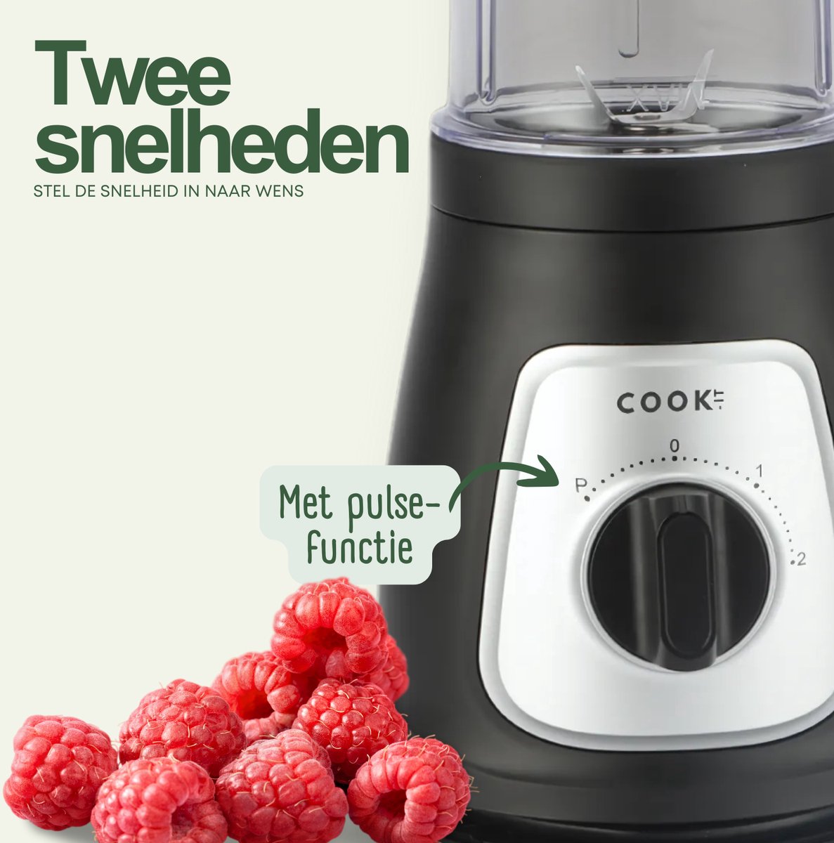 Smoothie Maker Pro - Blender To Go - Twee Drinkbekers - 3 Standen - Zwart