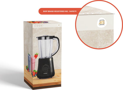 COOK-IT Blender - 1.5 Liter - Smoothie Maker - 500W