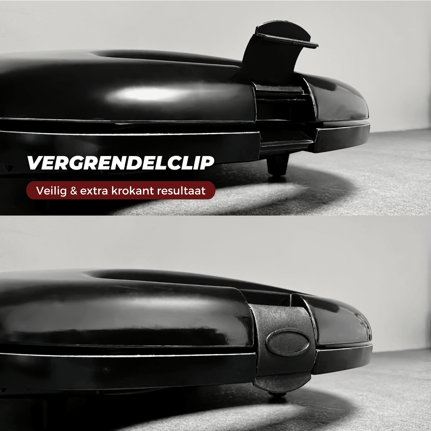 COOK-IT Tosti IJzer – Compact & Veelzijdig met Anti-Aanbaklaag