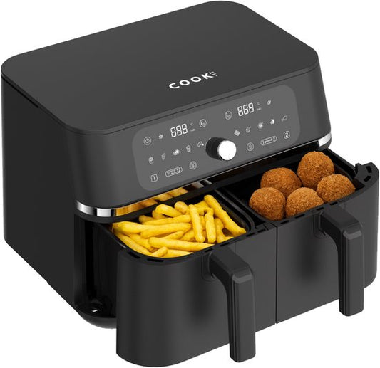 COOK-IT Dubbele Airfryer XXL