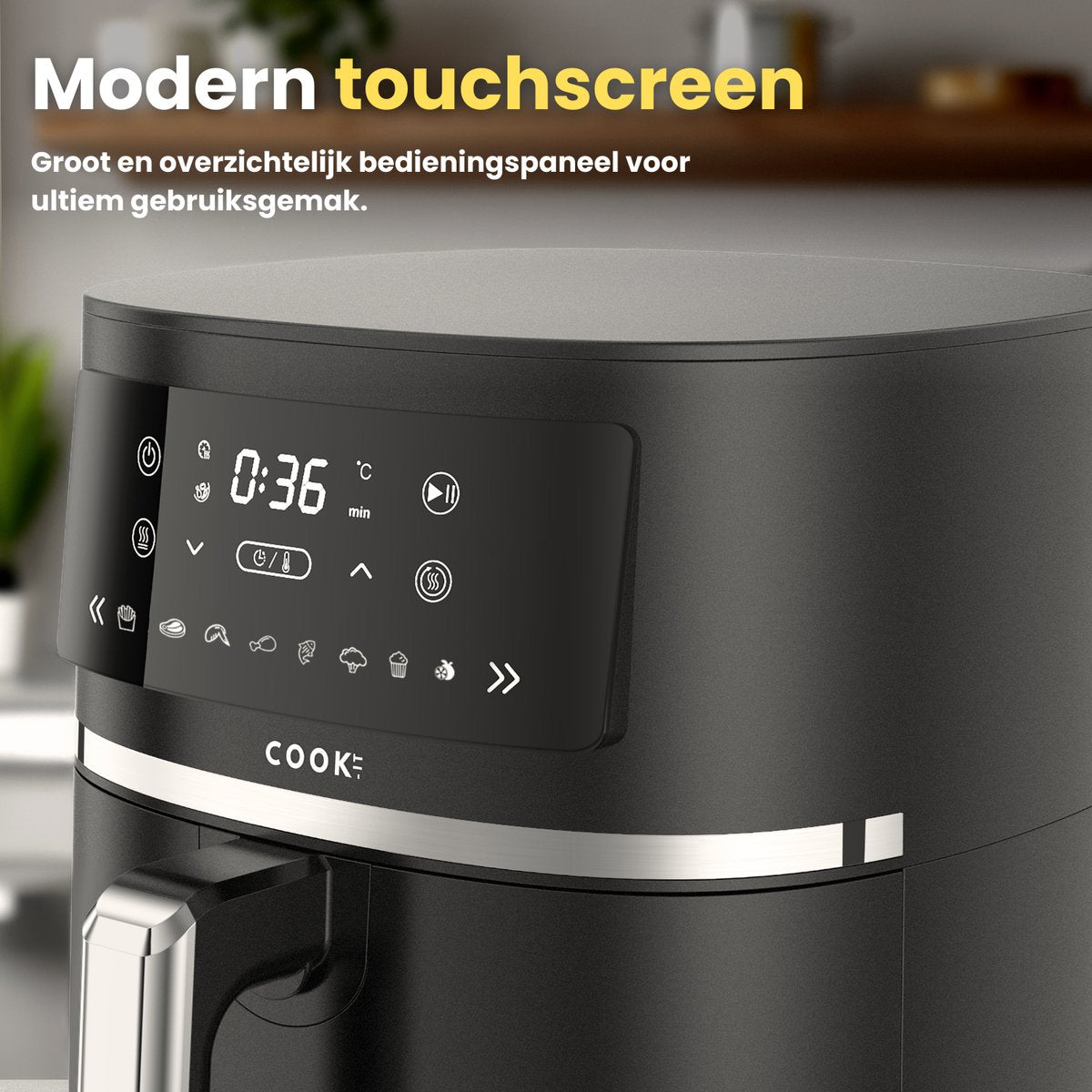 COOK-IT Airfryer 6L XL