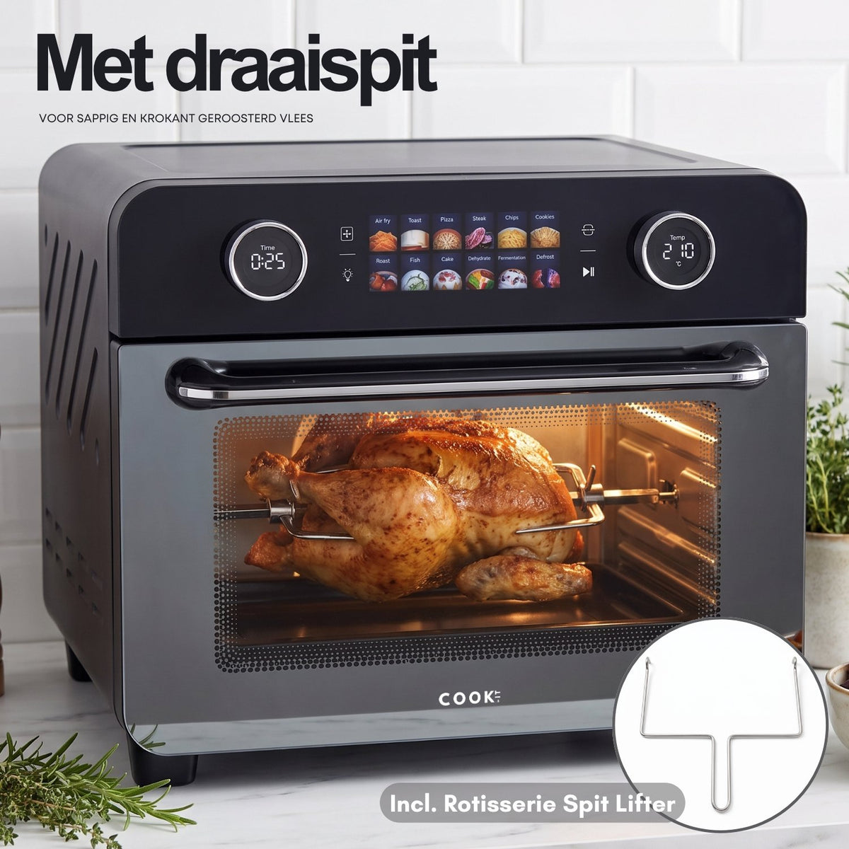 COOK-IT Airfryer Oven 25L