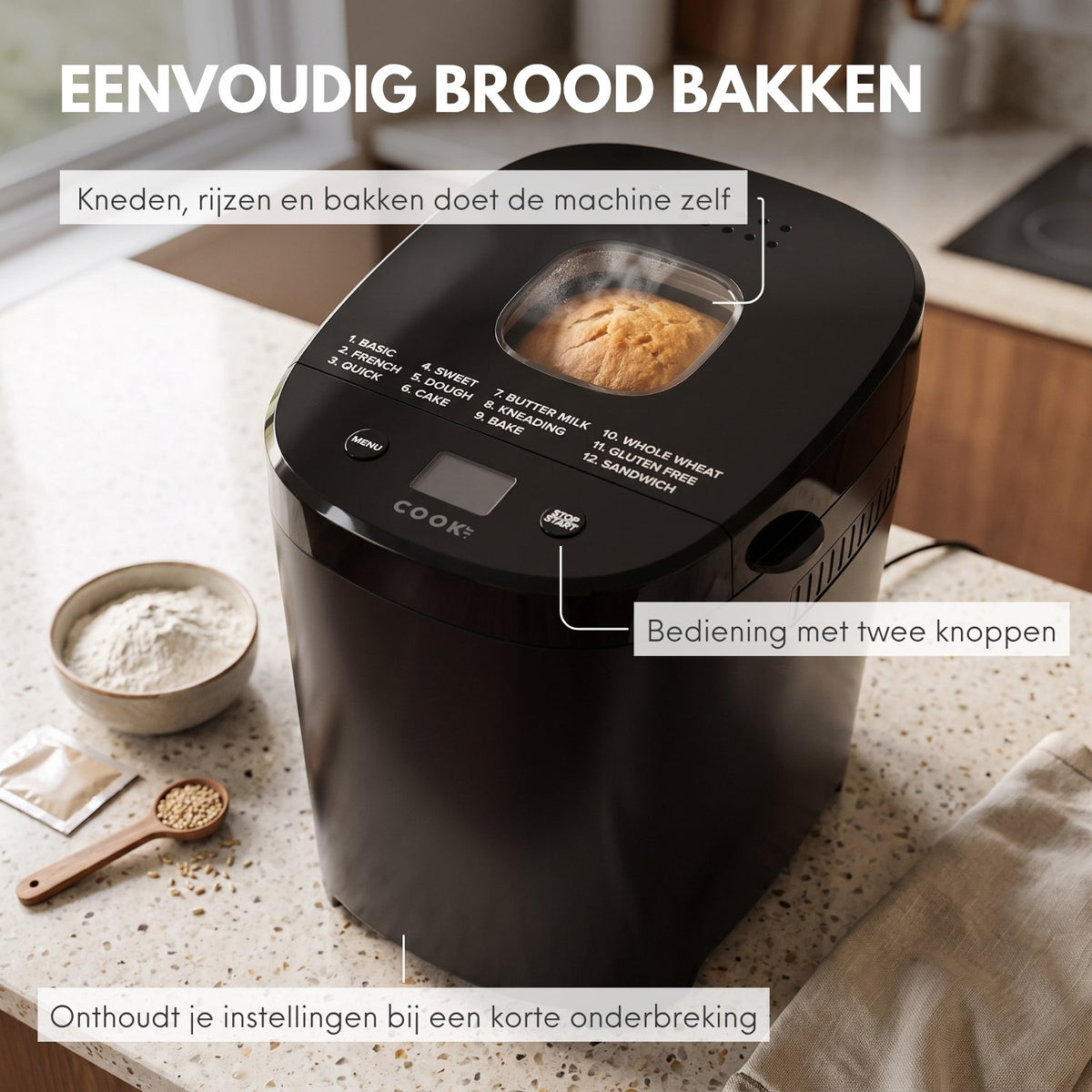 COOK-IT Broodbakmachine