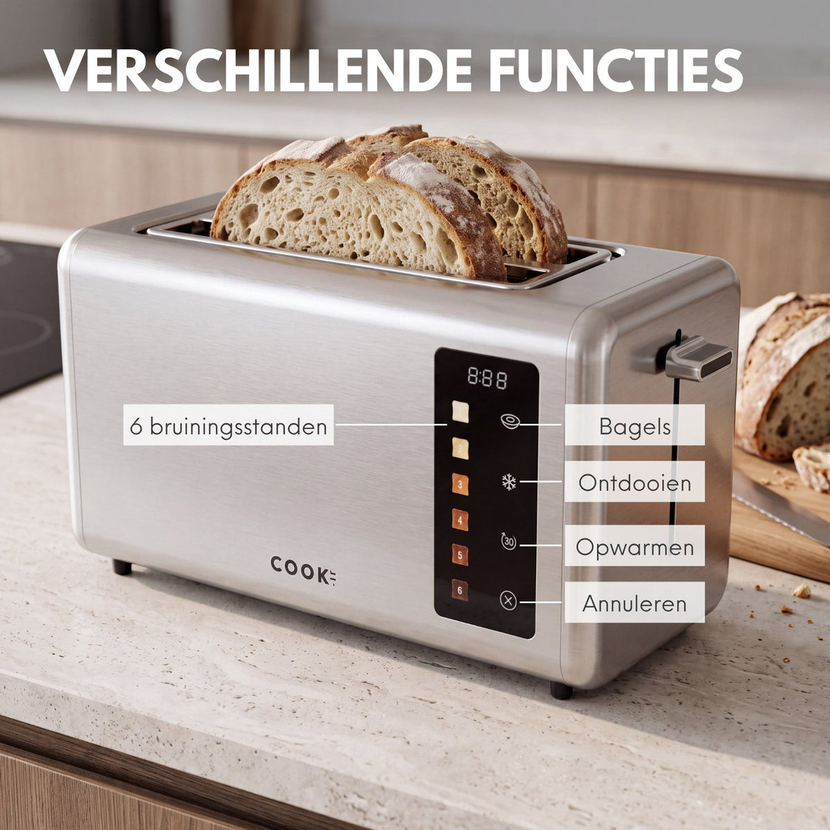 COOK-IT Broodrooster XL