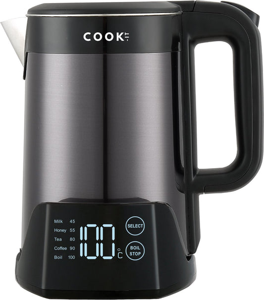 COOK-IT Digitale Waterkoker 1,5 liter