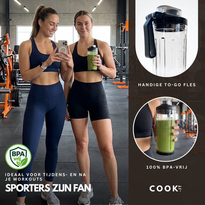 COOK-IT Draadloze Blender 500 ml