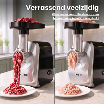 COOK-IT Elektrische Vleesmolen