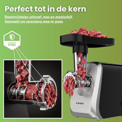 COOK-IT Elektrische Vleesmolen