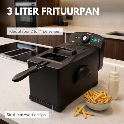 COOK-IT Frituurpan 3L