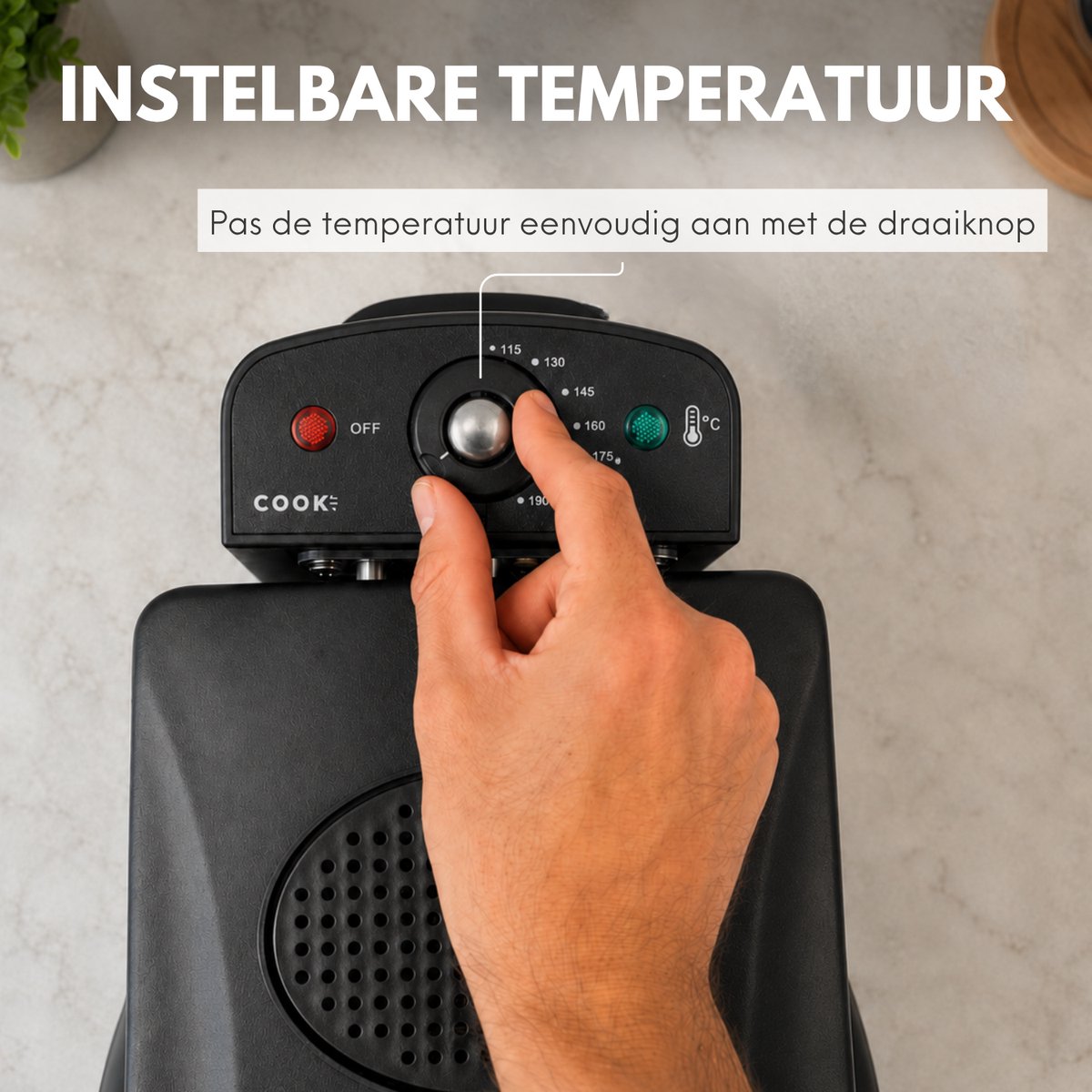 COOK-IT Frituurpan 3L