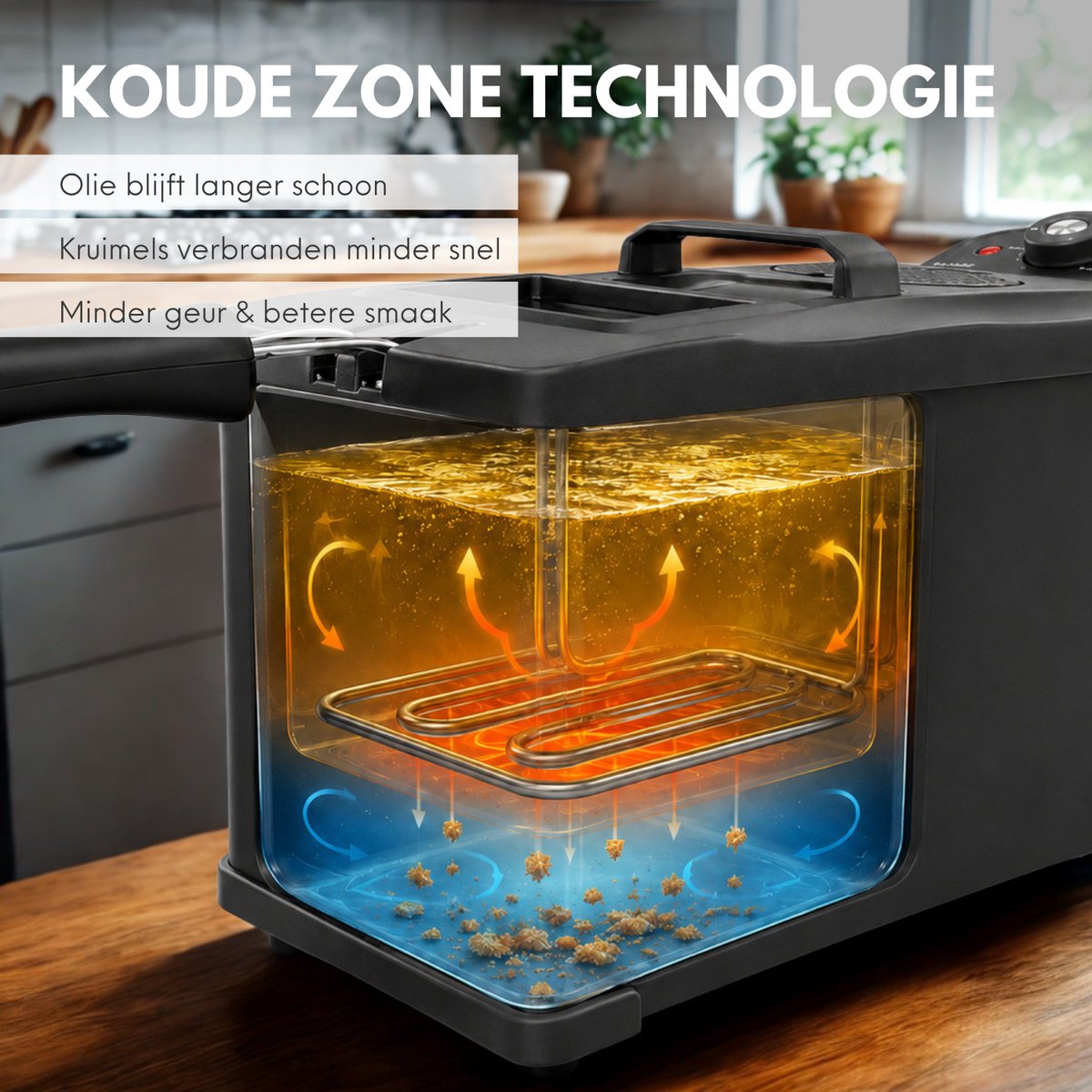 COOK-IT Frituurpan 3L