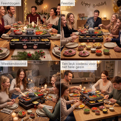 COOK-IT Gourmetstel met afzuiging