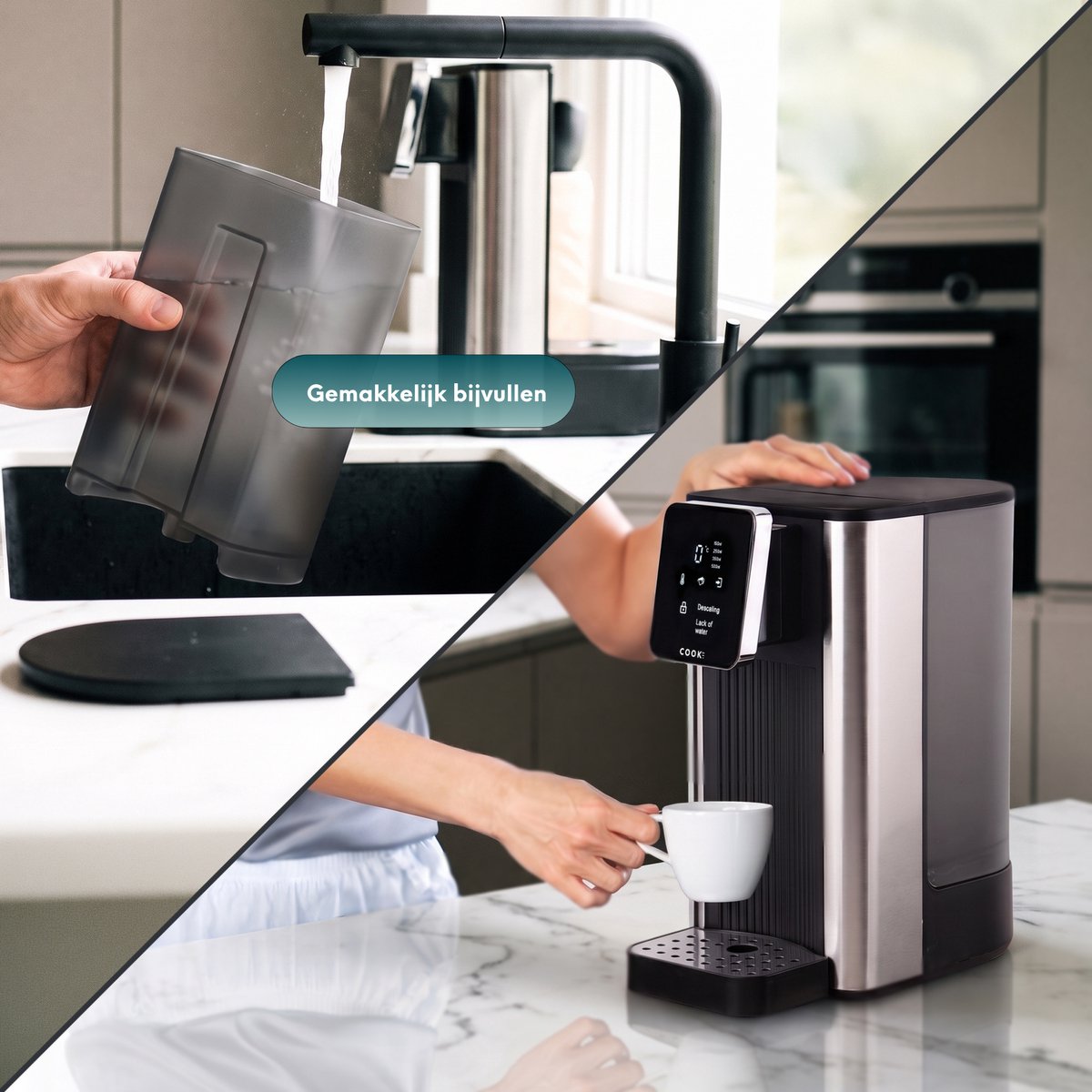 COOK-IT Heetwaterdispenser 3,8L