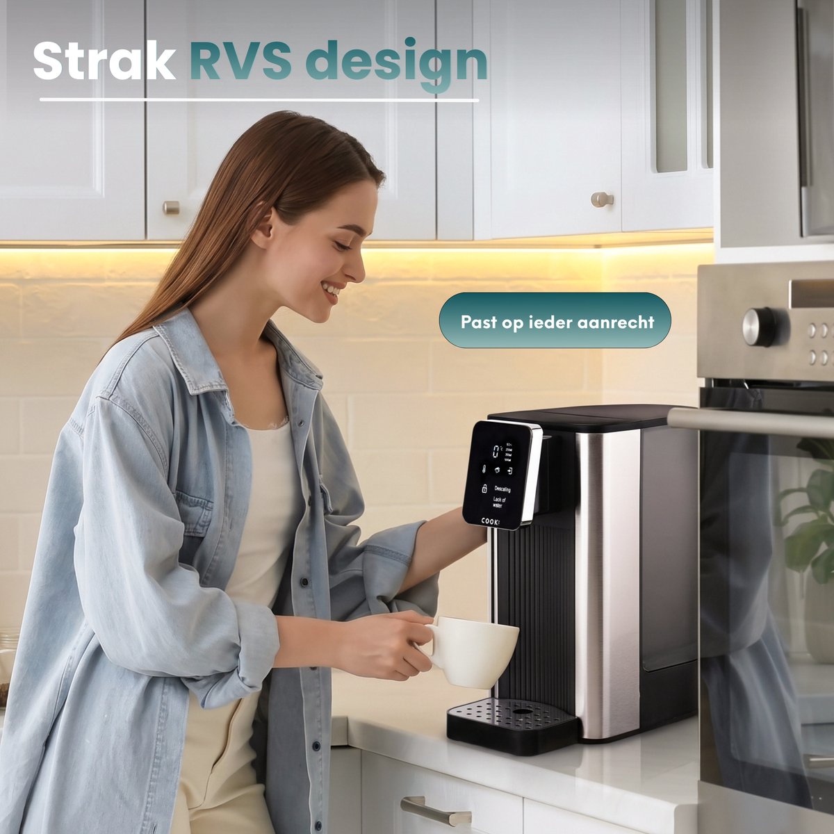 COOK-IT Heetwaterdispenser 3,8L