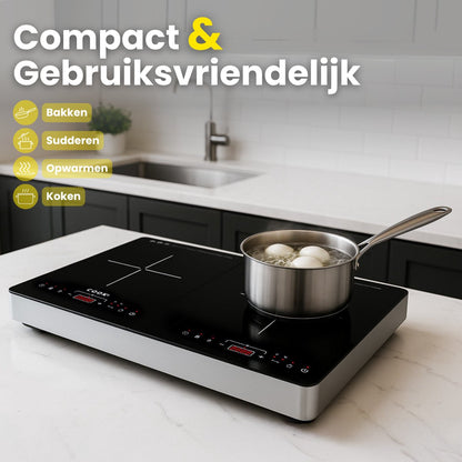 COOK-IT Inductie kookplaat 2 pits