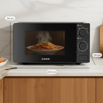 COOK-IT Vrijstaande Magnetron 20L