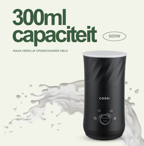 COOK-IT Elektrische Melkopschuimer 4 in 1