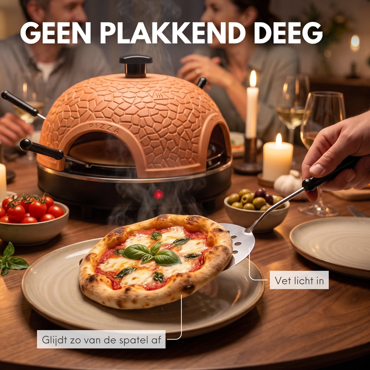 COOK-IT Pizza Oven 4 personen