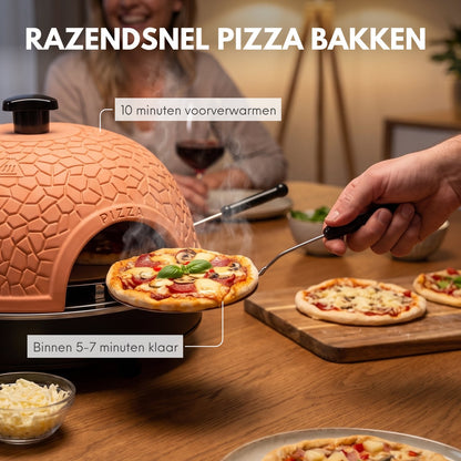 COOK-IT Pizza Oven 4 personen