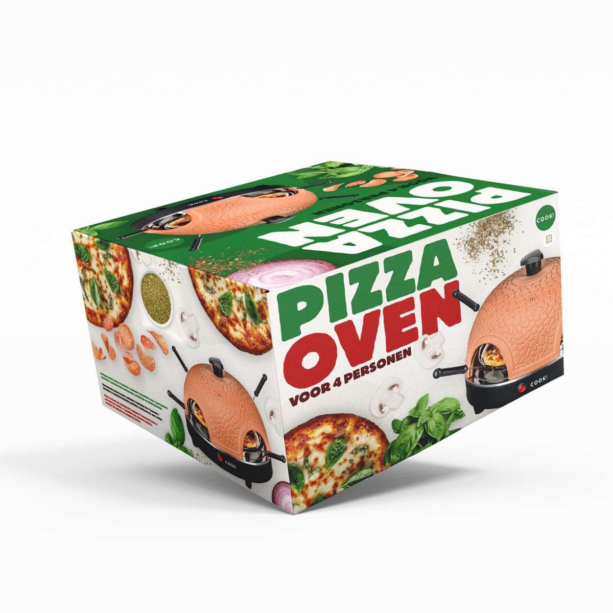 COOK-IT Pizza Oven 4 personen