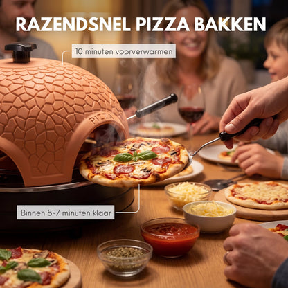 COOK-IT Pizza Oven 6 personen