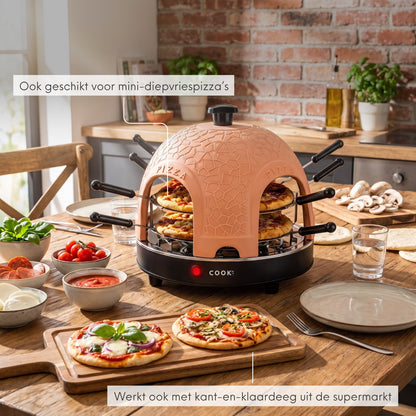 COOK-IT Pizza Oven 8 personen