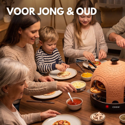 COOK-IT Pizza Oven 8 personen