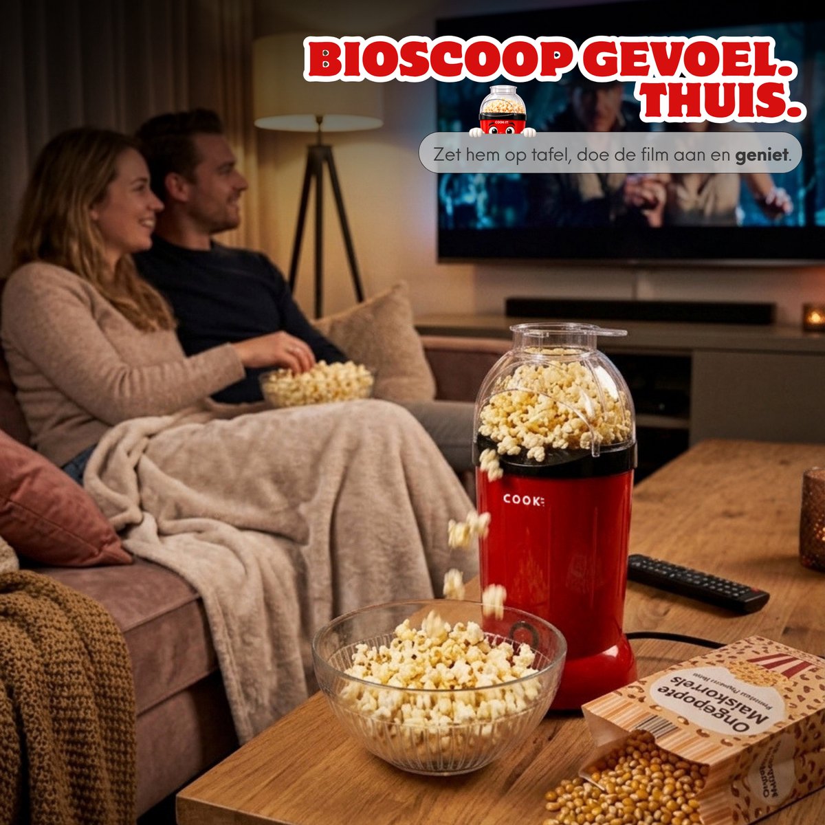 COOK-IT Popcornmaker