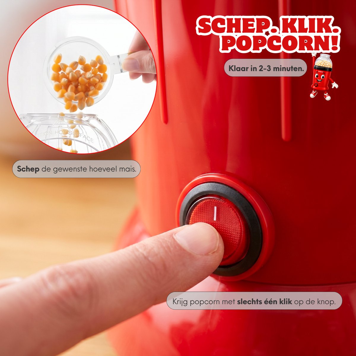 COOK-IT Popcornmaker