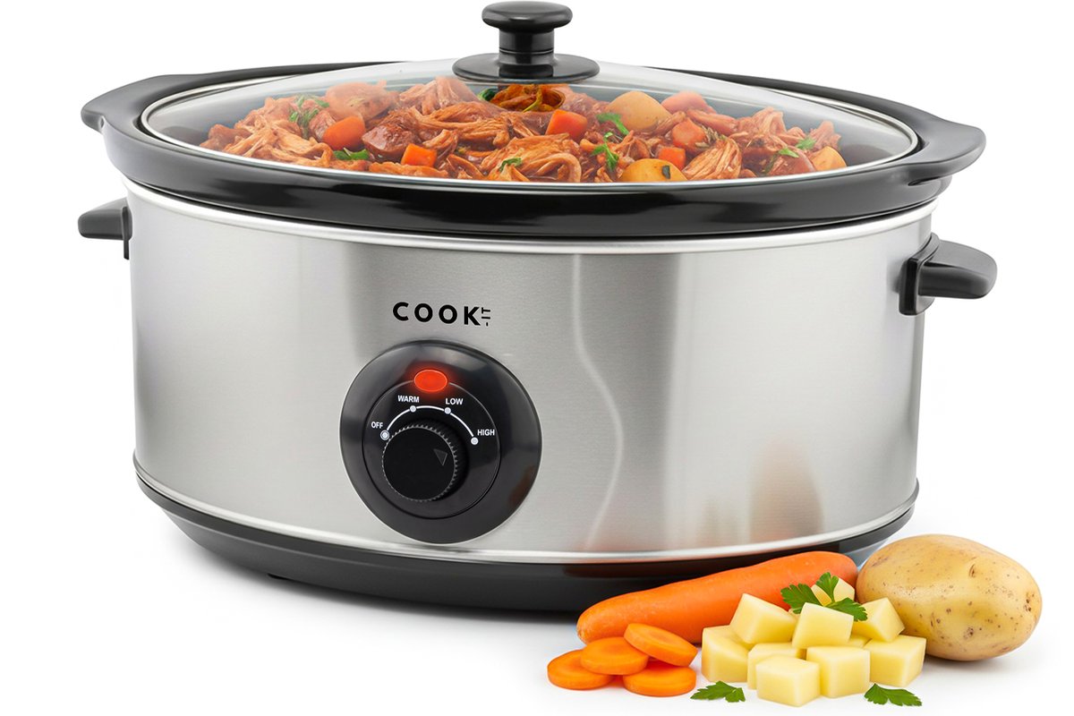 COOK-IT Slowcooker 6,5 liter