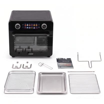 Airfryer Oven - 25L - 12 Programma's - 35 tot 230 Graden - Hetelucht friteuse - 2250W