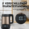 COOK-IT Waterkoker - Temperatuurregeling én Warmhoudfunctie én Premium Afwerking