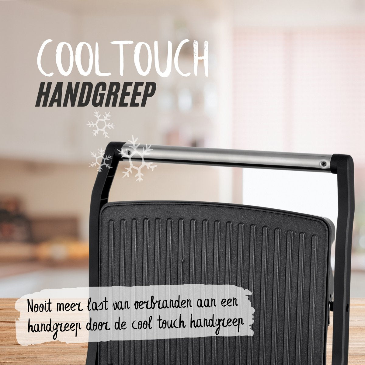 COOK-IT Tosti Apparaat XL - 1800W